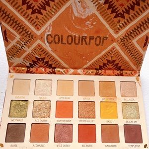 Colourpop Sandstone eyeshadow palette